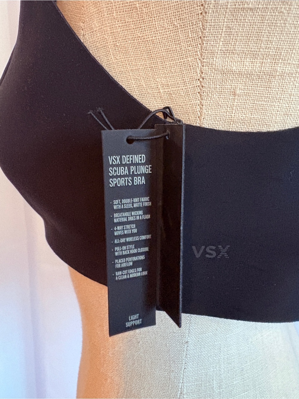 VSX Defined Scuba Plunge Sports Bra Victoria’s Secret - Picture 10 of 14